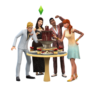 The Sims 4 Luxury Party Stuff Render