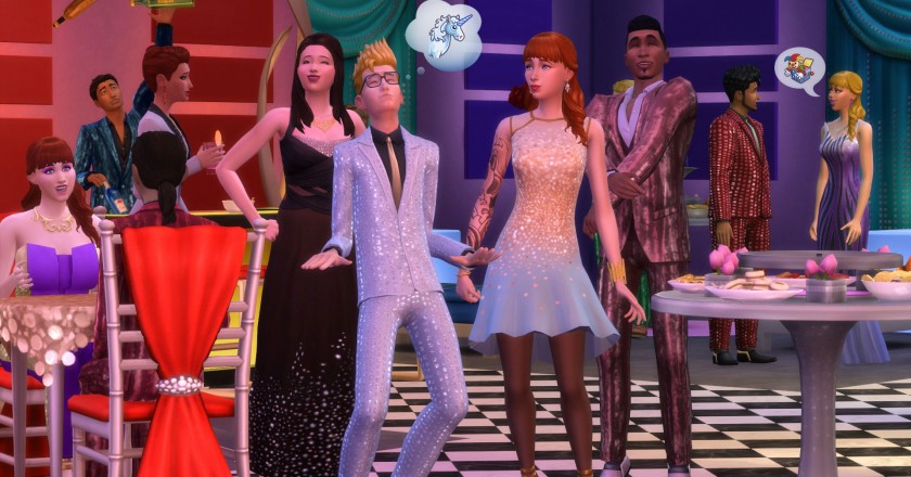The Sims 4 Luxury Party Stuff Pack Dancing