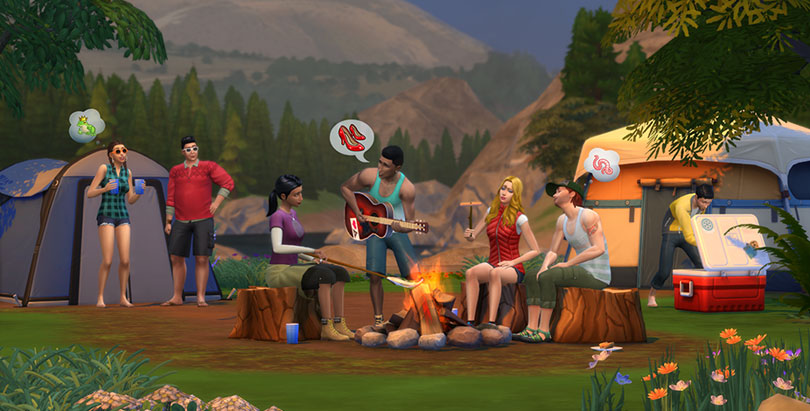 Outdoor Retreat Screenshot Campfire