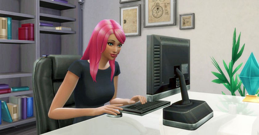 the sims 4 writer career