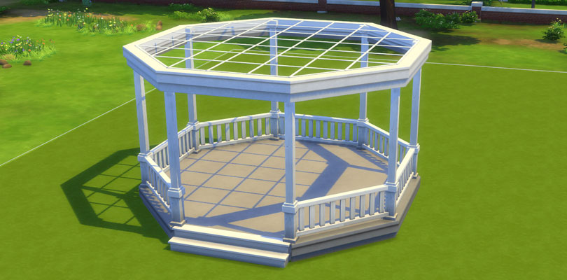 Gazebo roof