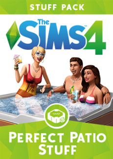 The Sims 4 Luxury Party Stuff Pack Official Boxart