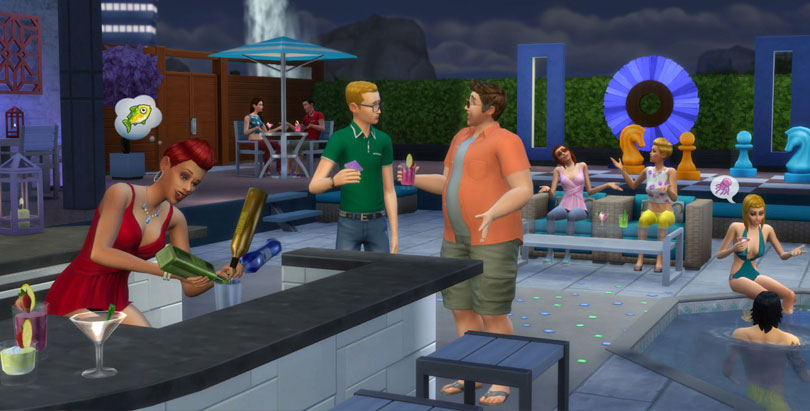 The Sims 4 Perfect Patio Stuff Pack objects