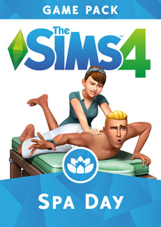 The Sims 4 Spa Day Game Pack Boxart