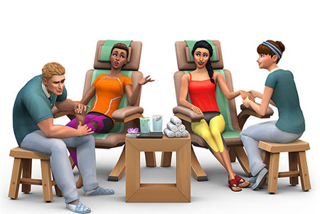 The Sims 4 Spa Day Game Pack