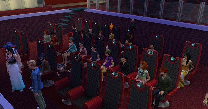 Sims 4 cinema