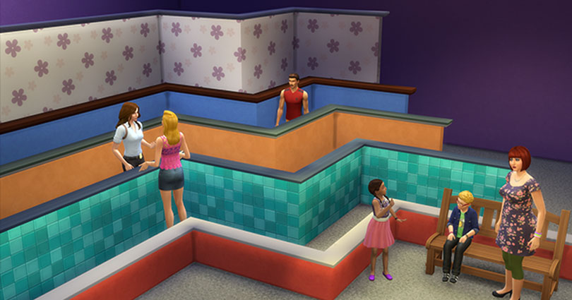 Patch With Half Walls Locked Doors Now Live Sims Online