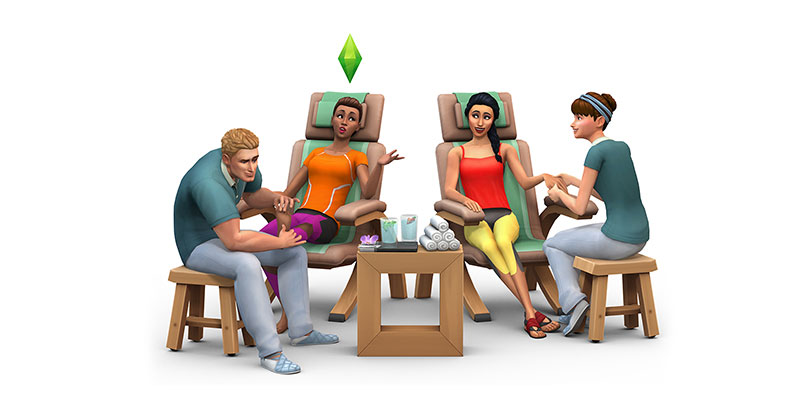 Sims 4 Spa Render Sims Online