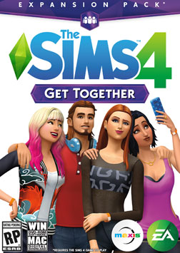 The Sims 4 Get Together Expansion Boxart