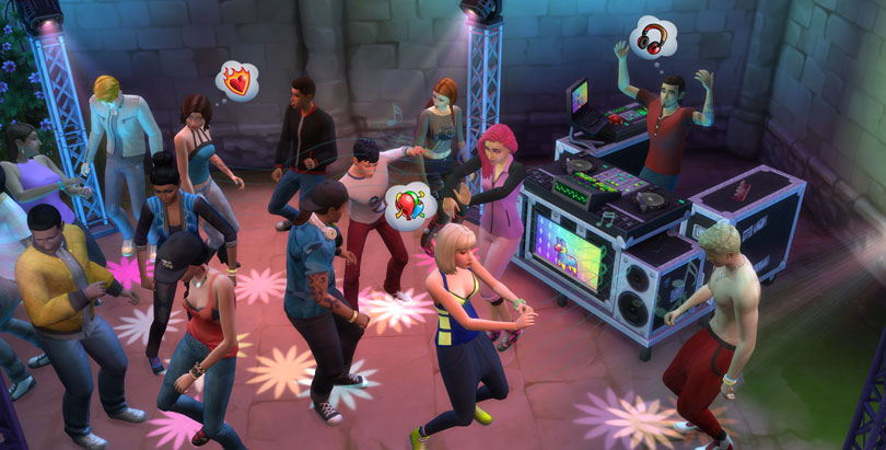 The Sims 4 Get Together Screenshot Dancing