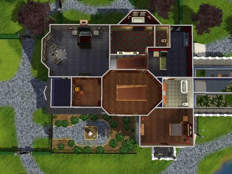 Victorian House Floor Plans Sims 4