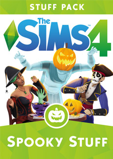 The Sims 4 Spooky Stuff Pack boxart