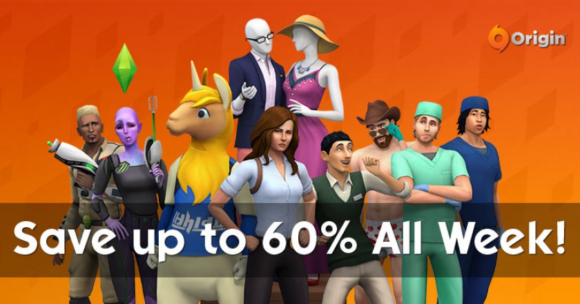 Origin Sale: Save 60% on The Sims 4 Base Game