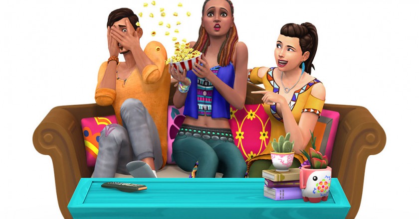 Sims 4 Movie Hangout stuff