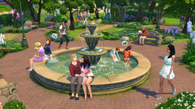 The Sims 4 Romantic Garden