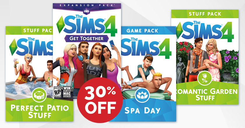 the sims 4 expansion packs discount