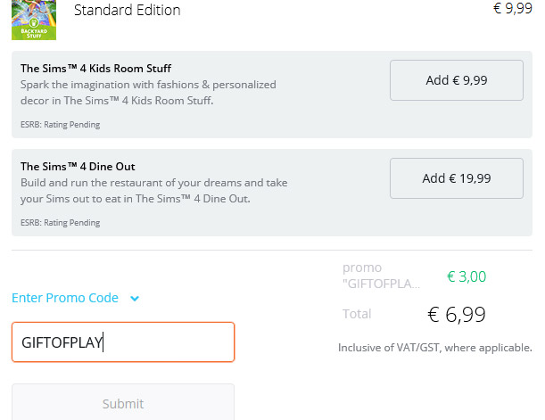 Origin: 30% off on The Sims 4 (UK & USA)