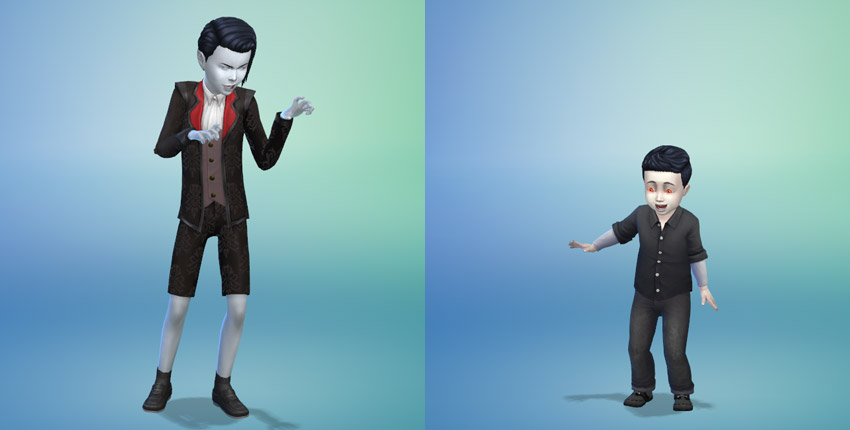 how to create a vampire in sims 4