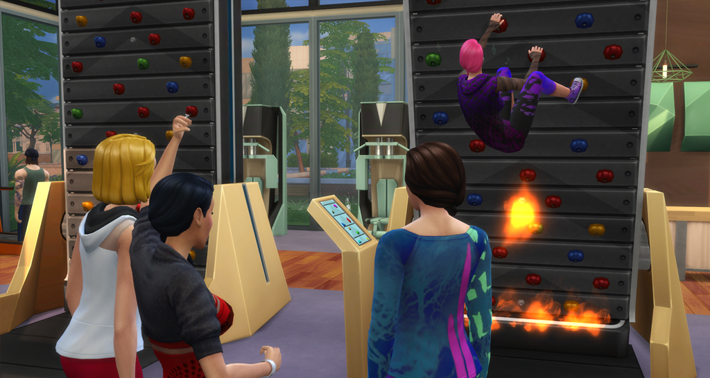 Let's Play Sims 4: Fitness Stuff 