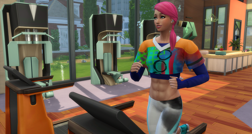 The Sims 4 Fitness Stuff Review Sims Online