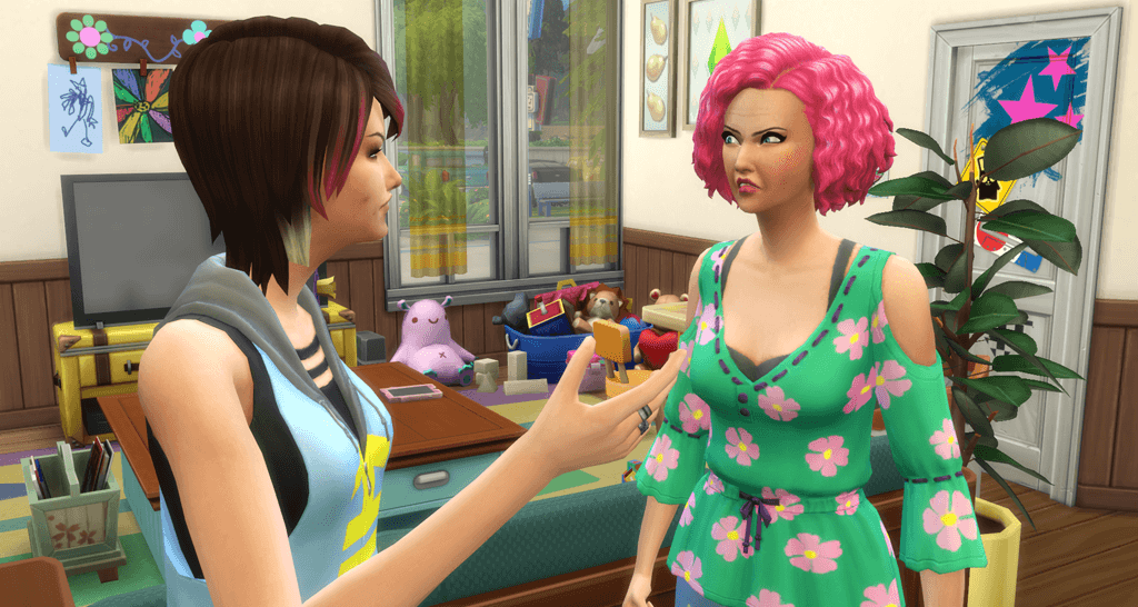 Parenthood Argument - Sims Online