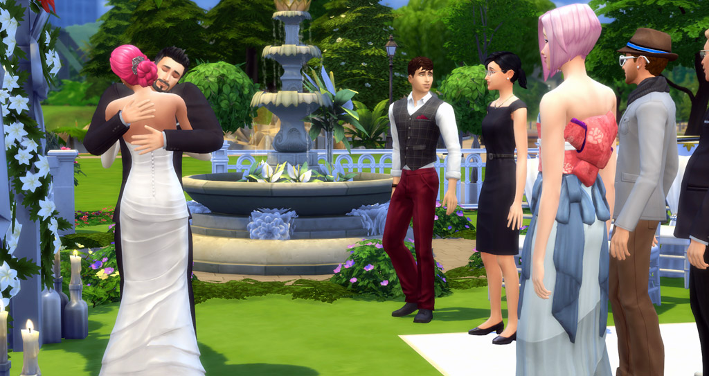 sims 4 wedding stories