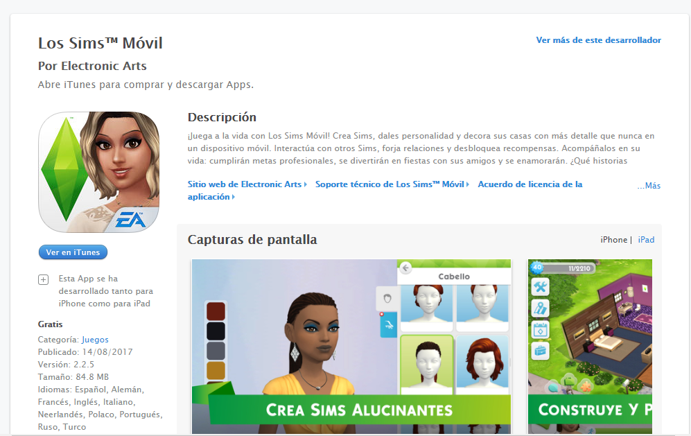 The Sims Mobile is now soft-launched in Spain