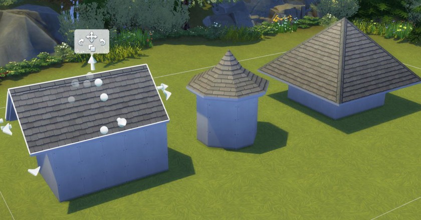 New Roof Types in The Sims 4