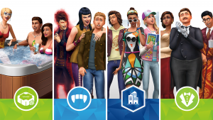 Sims 4 Console DLC packs
