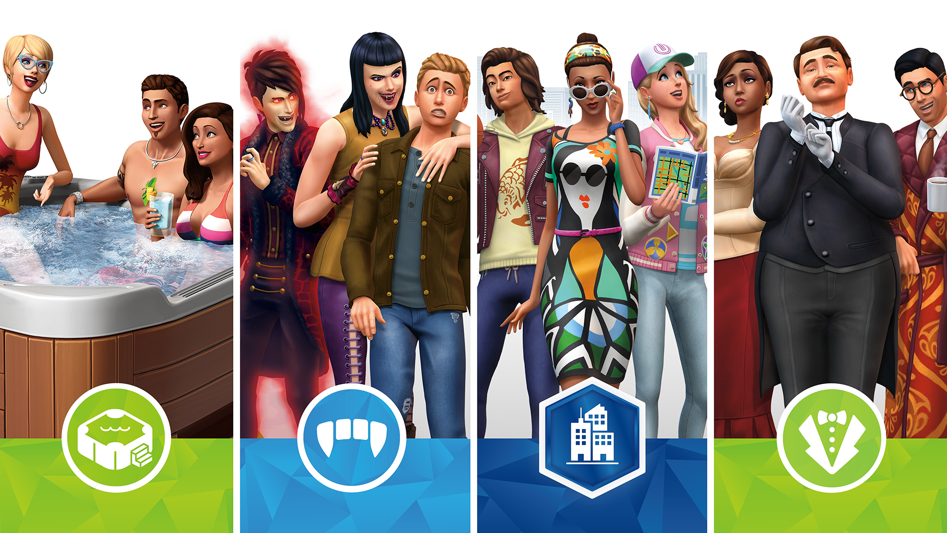 the sims 4 expansion packs download