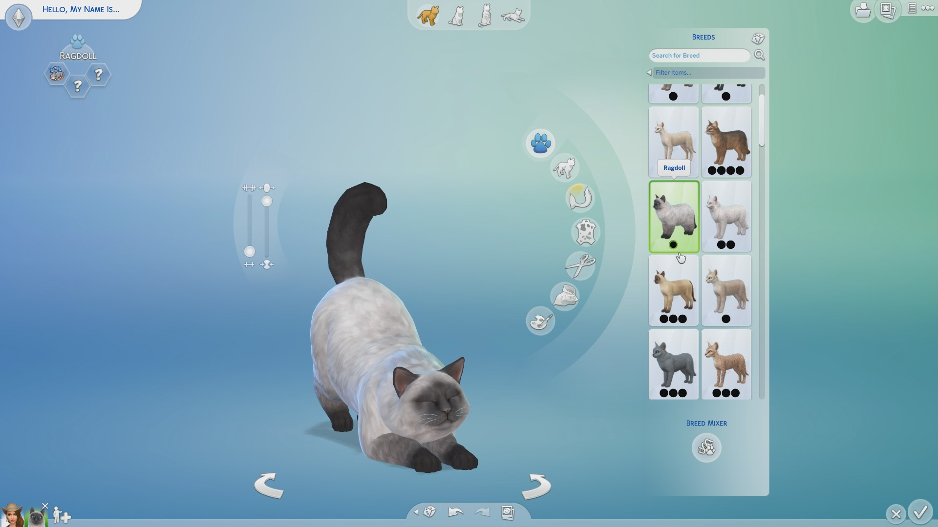 sims 4 cats and dogs elder hair recolor