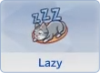Cat Trait Lazy