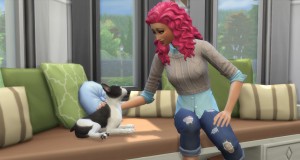 sims 4 cc bay window cats and dogs recolor