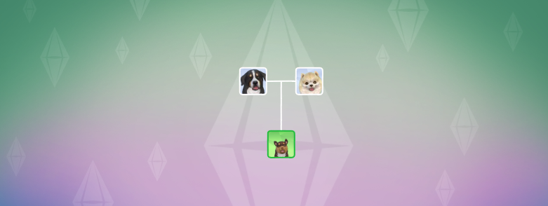 This mod also unlocks a family tree for your pets!