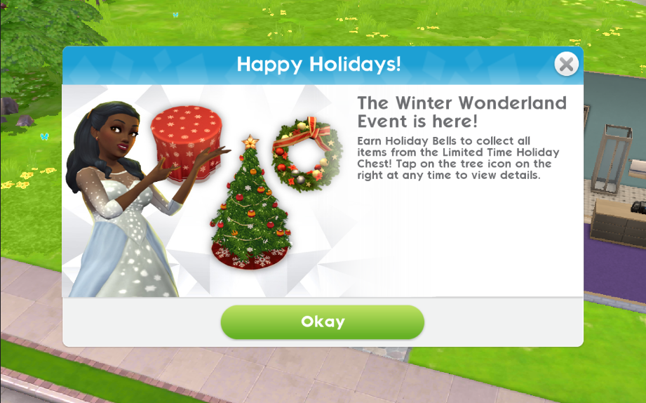 The Sims Mobile January 2021 Update [Winter Wonderland] 