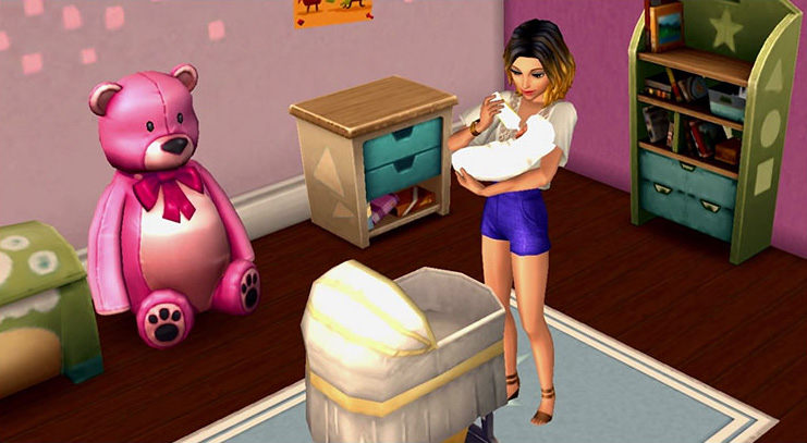 the-sims-mobile-mother-feeding-baby