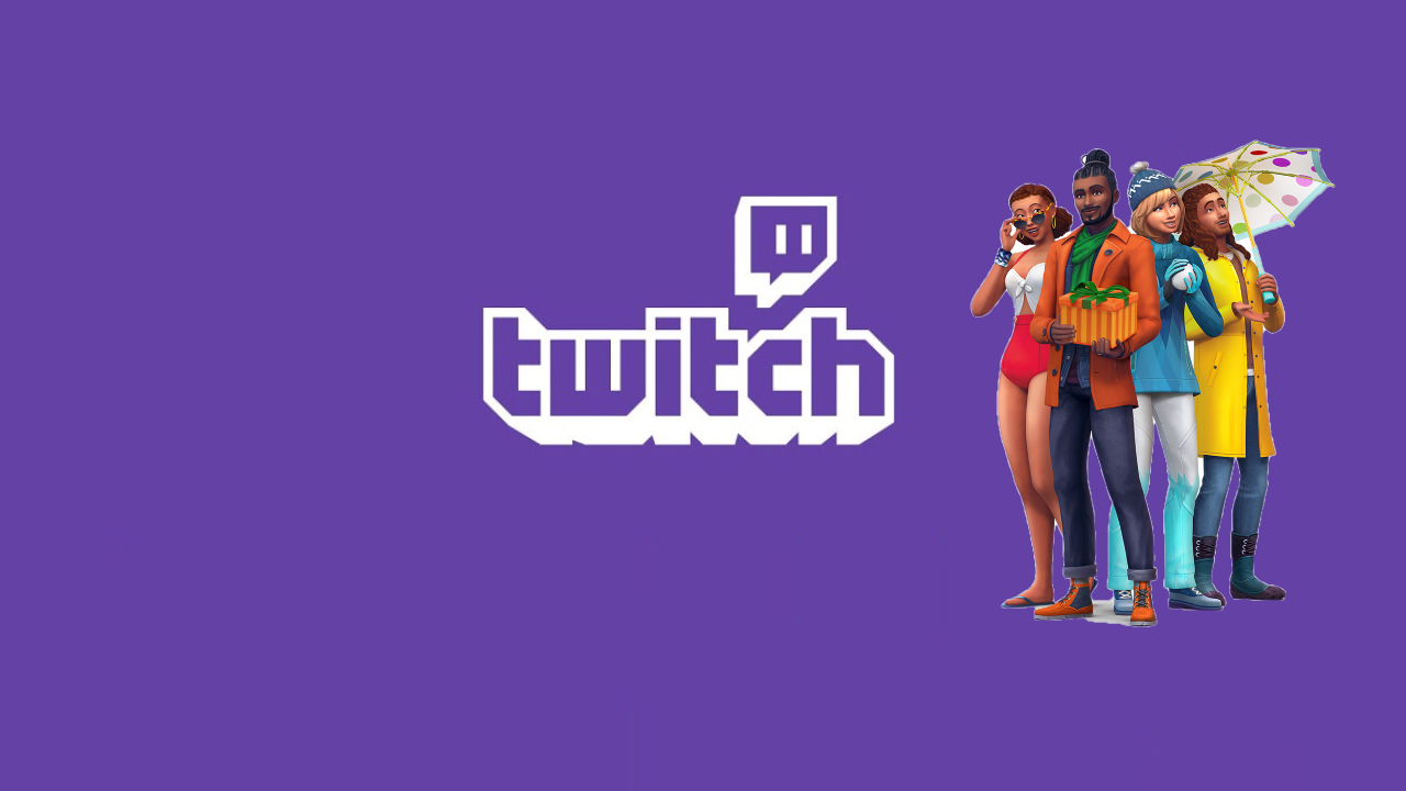 Twitch Sims 4 Banner