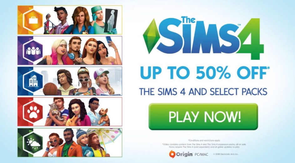 origin sims 4 black friday sale 2021