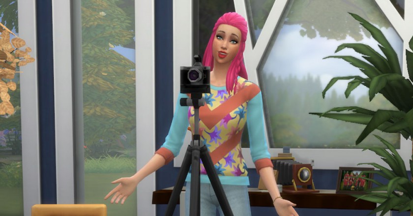 how to use sims 4 first person cam