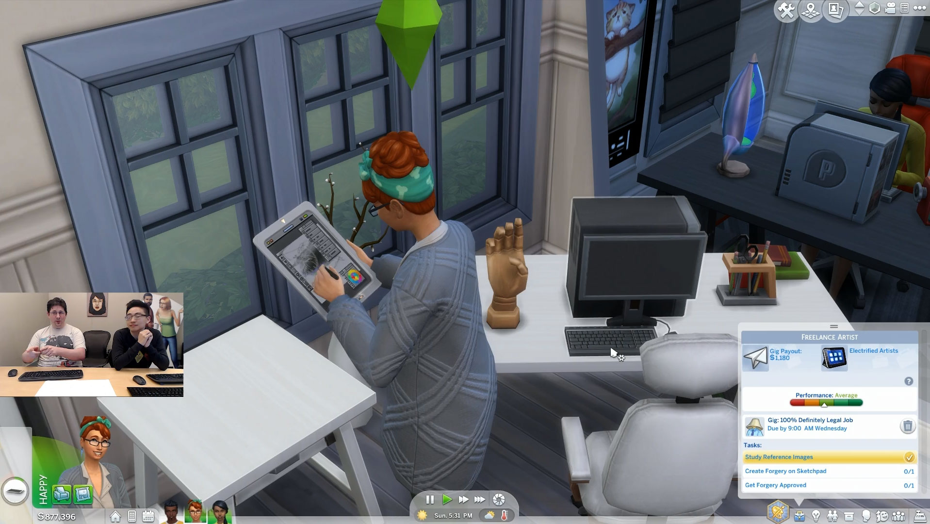 Become a freelancer in The Sims 4! - Sims Online