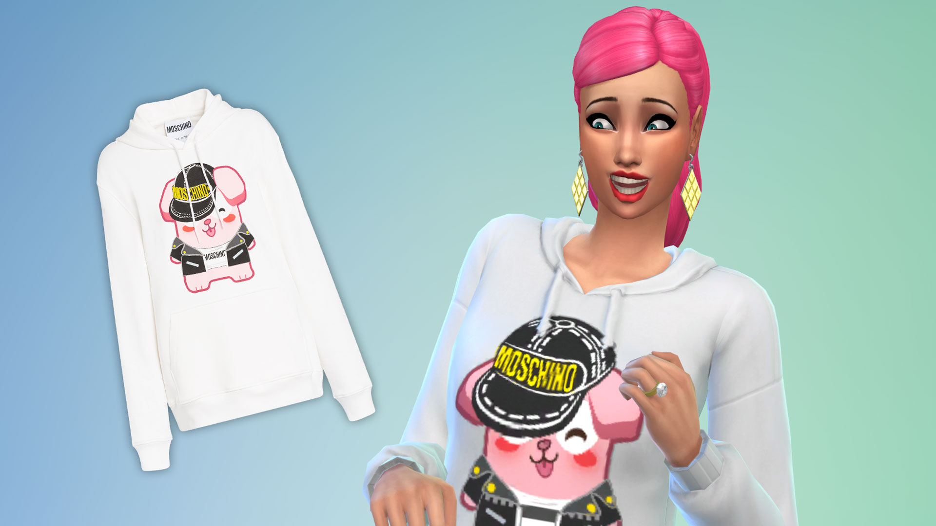 sims 4 moschino clothes