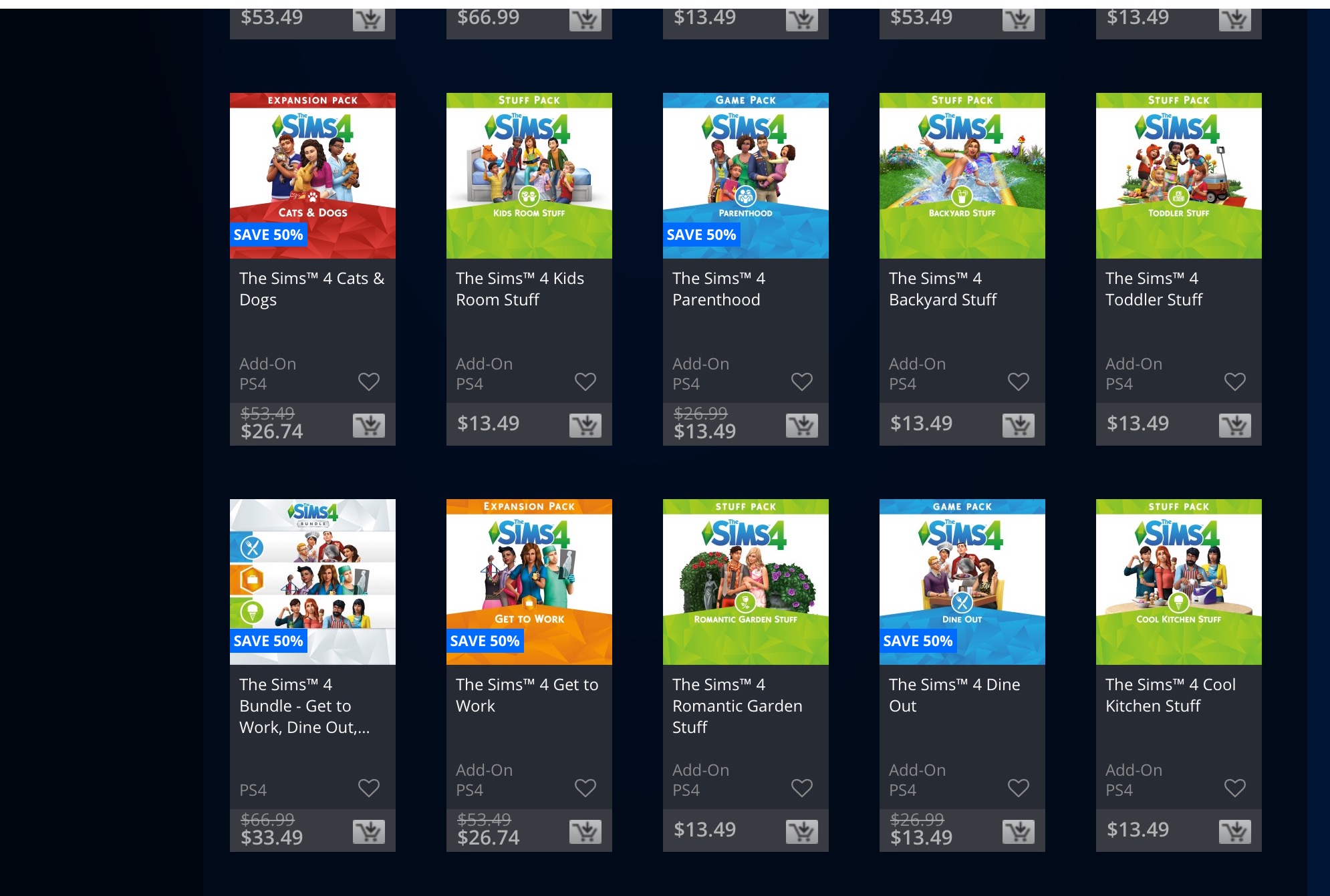 playstation store sims 4