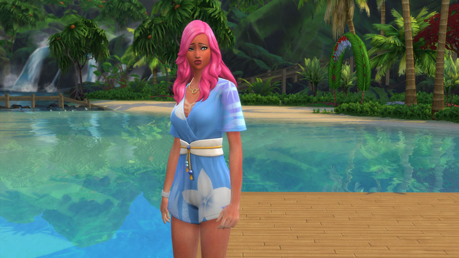 Island Living Sunbathe BurnedSim Sims Online