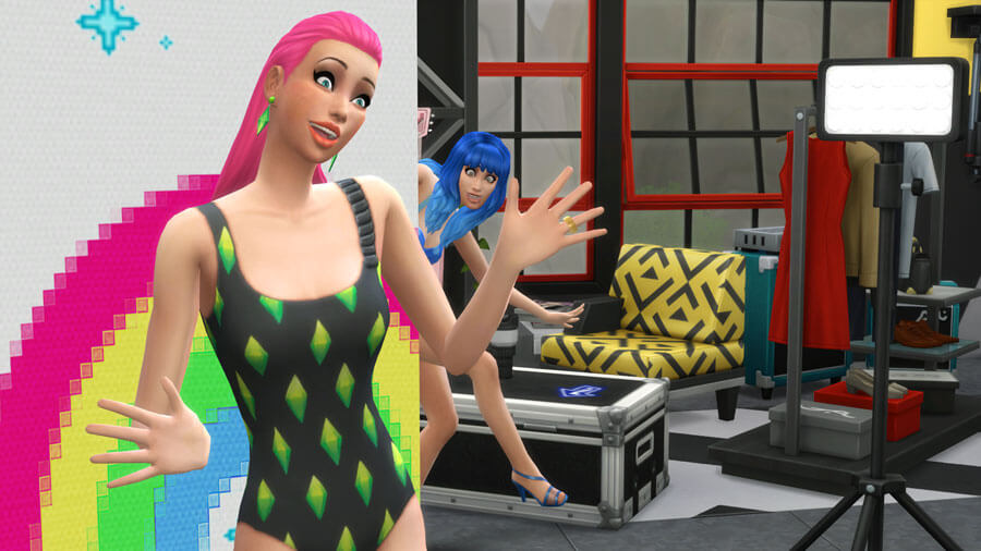 the sims 4 moschino stuff pack clothes