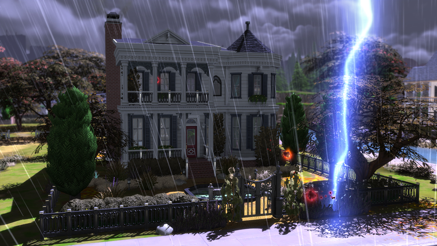 Sims 4 Haunted Mansion