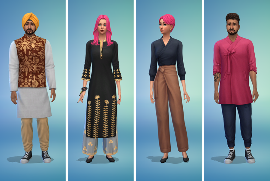 The Sims 4 Incheon Arrivals & Fashion Street Kits: Full List of CAS Items